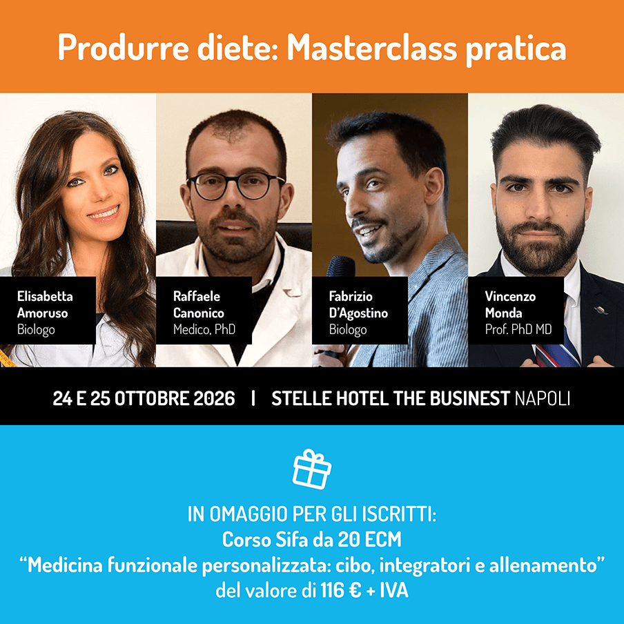 Produrre diete: Masterclass pratica