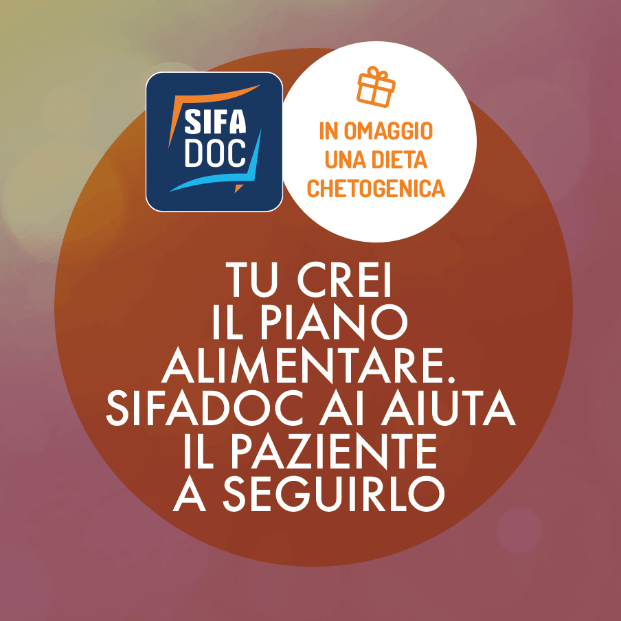 Tu crei il piano alimentare. SifaDoc AI aiuta il paziente a seguirlo.